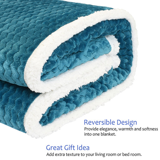 Chevron Sherpa Throw Blanket product image 11