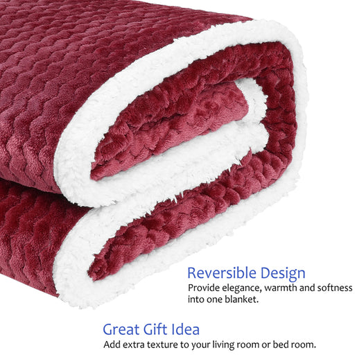 Chevron Sherpa Throw Blanket product image 14
