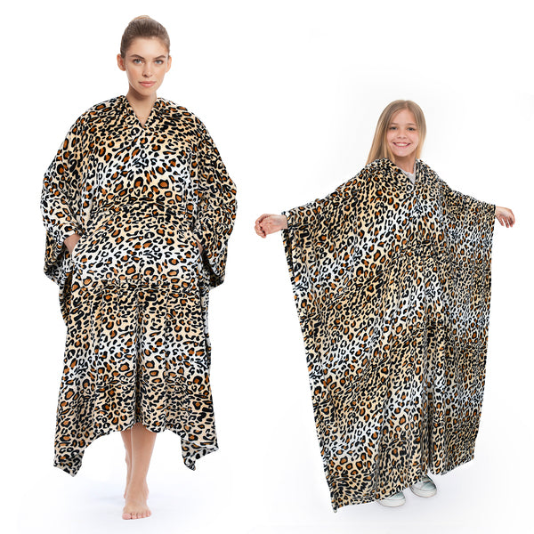 Fleece Wearable Blanket Poncho