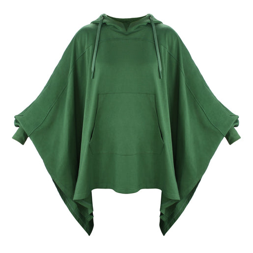Thin Batwing Sleeve Blanket Sweatshirt for All Seasons Thin style