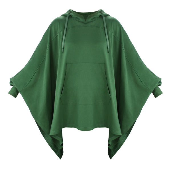Thin Batwing Sleeve Blanket Sweatshirt for All Seasons Thin style