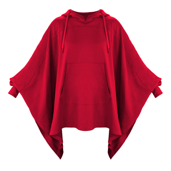 Thin Batwing Sleeve Blanket Sweatshirt for All Seasons Thin style