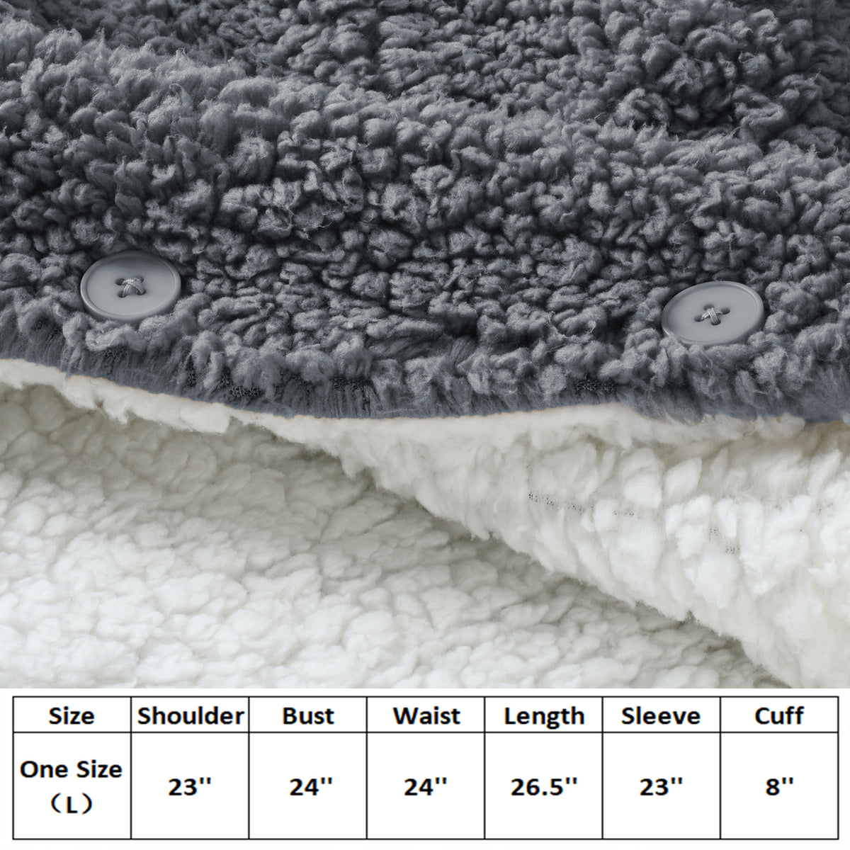 Reversible Sherpa Hooded Jacket