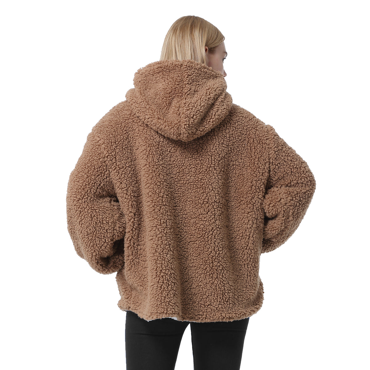 Reversible Sherpa Hooded Jacket