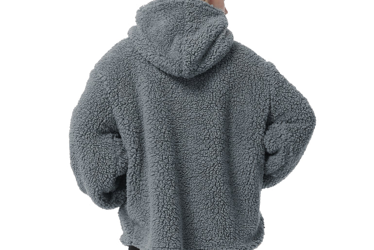 Reversible Sherpa Hooded Jacket