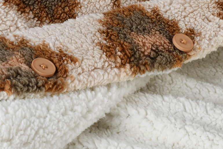 Reversible Sherpa Hooded Jacket