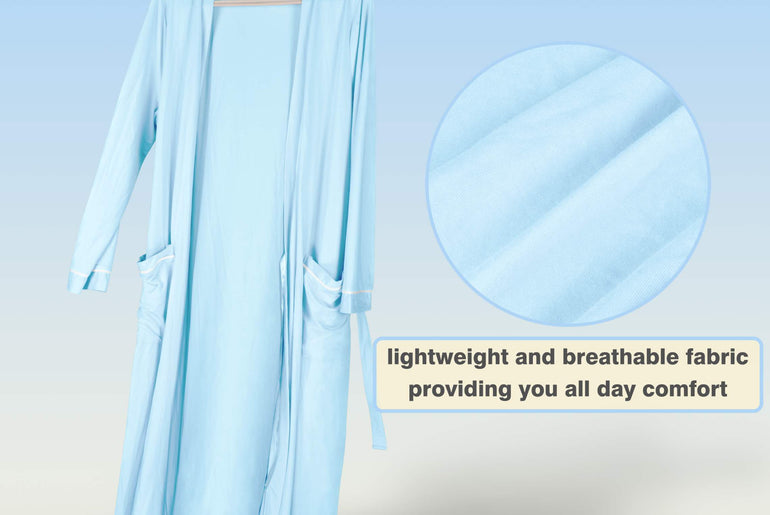 Tirrinia White Lightweight Women's Robes