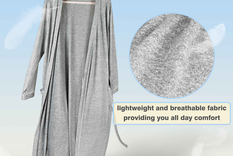 Tirrinia White Lightweight Women's Robes