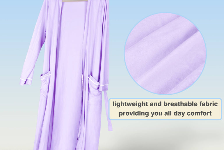 Tirrinia White Lightweight Women's Robes