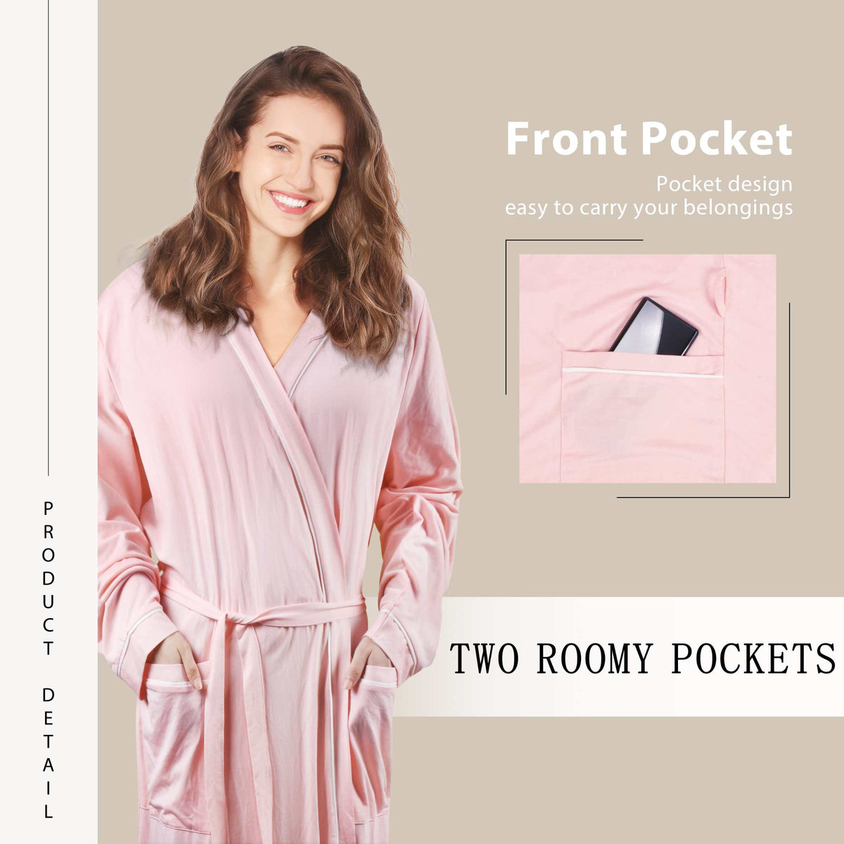 Tirrinia White Lightweight Women's Robes