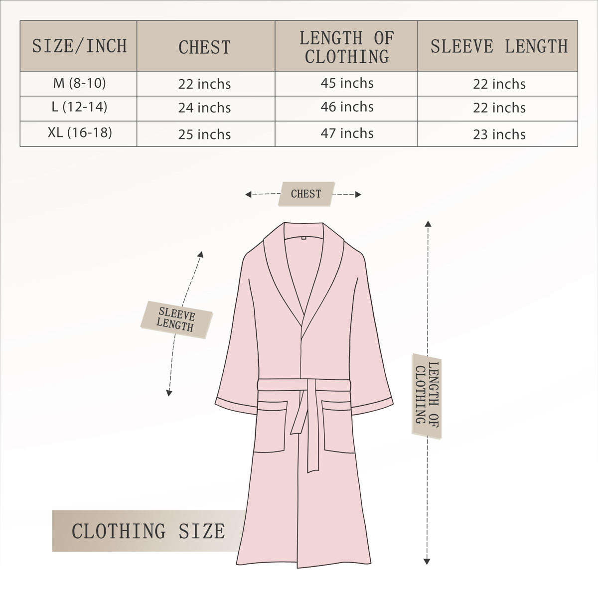 Tirrinia White Lightweight Women's Robes