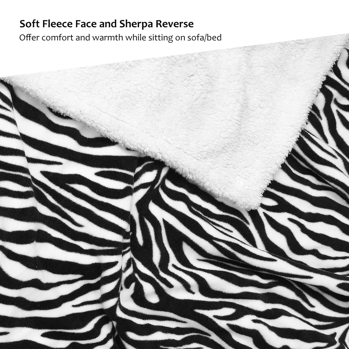 Sherpa Wearable Blanket Pattern