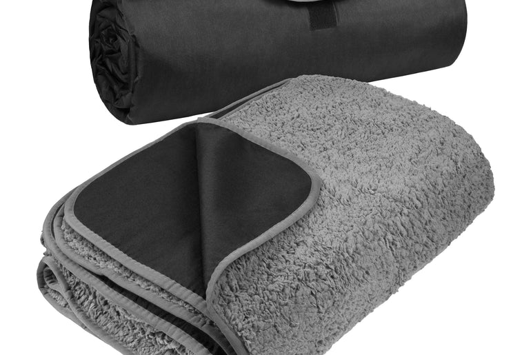 Outdoors Waterproof Throw Blanket for Trip, 66”x 90”