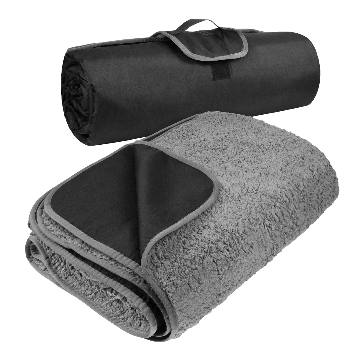Outdoors Waterproof Throw Blanket for Trip, 66”x 90”