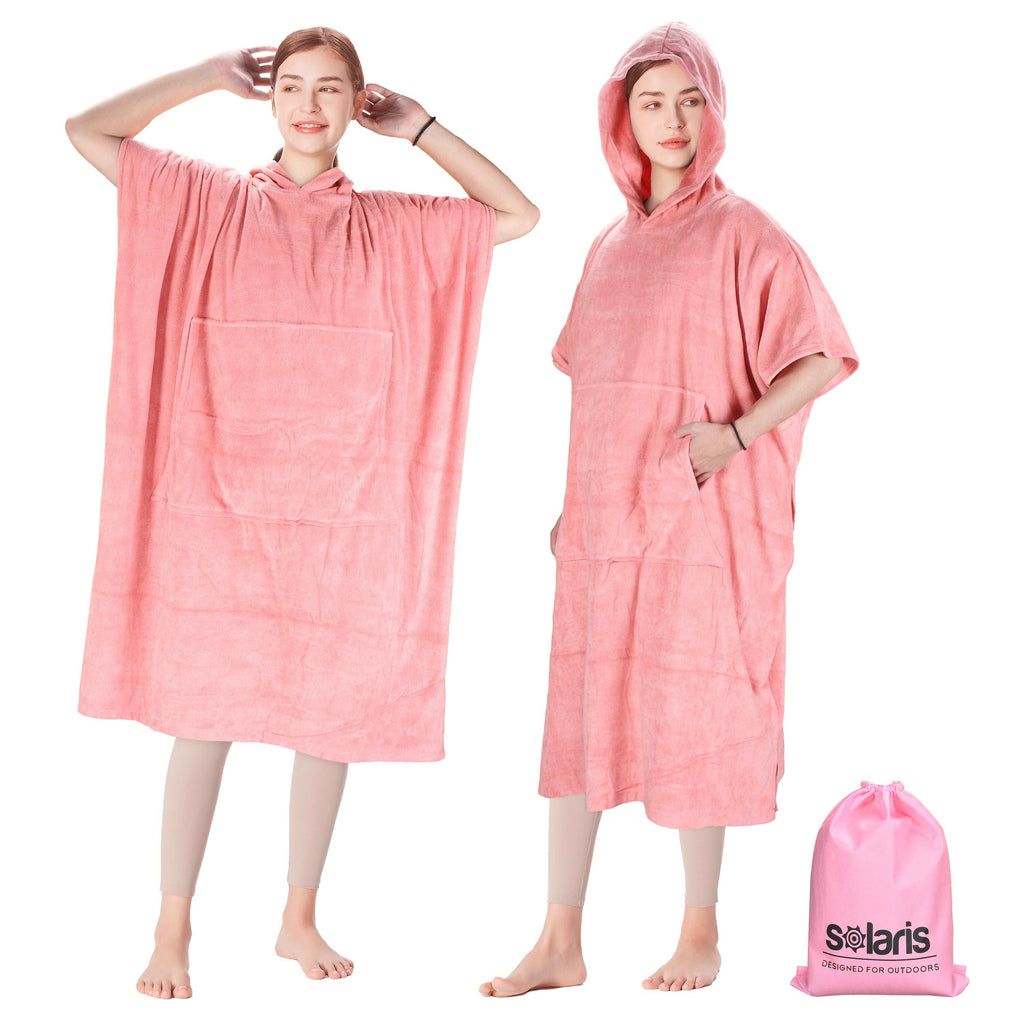 Solaris by Tirrinia Summer Lightweight Changing Towel Robe with Packable Bag