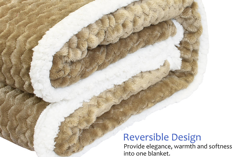 Chevron Sherpa Throw Blanket product image 13