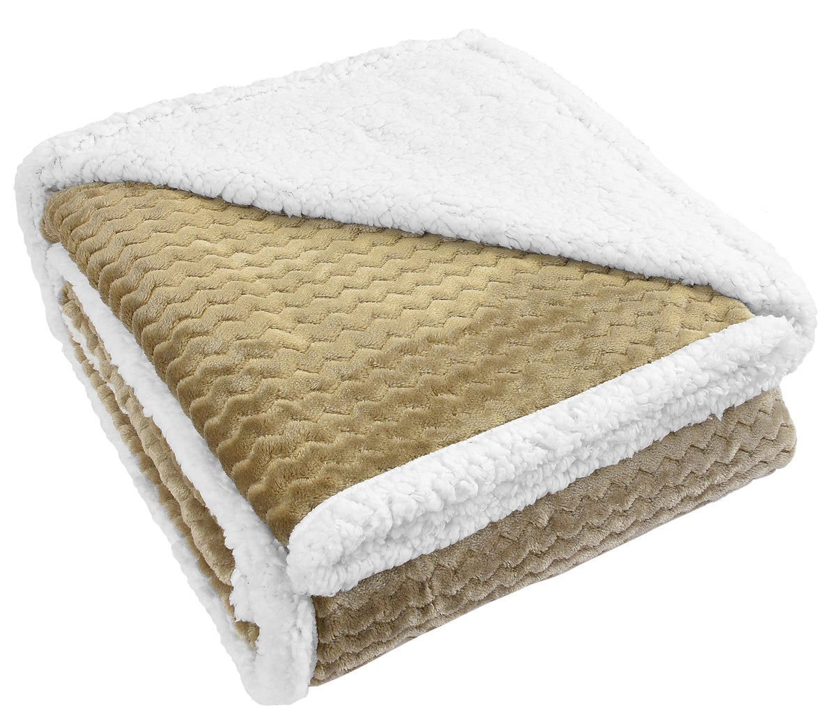 Chevron Sherpa Throw Blanket product image 24