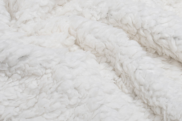 Violet Red Sherpa Throw Blanket