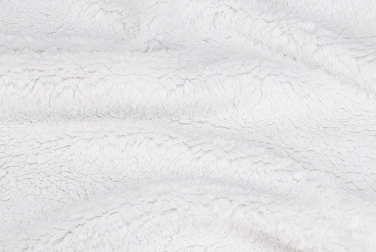 SnowMan Sherpa Throw Blanket
