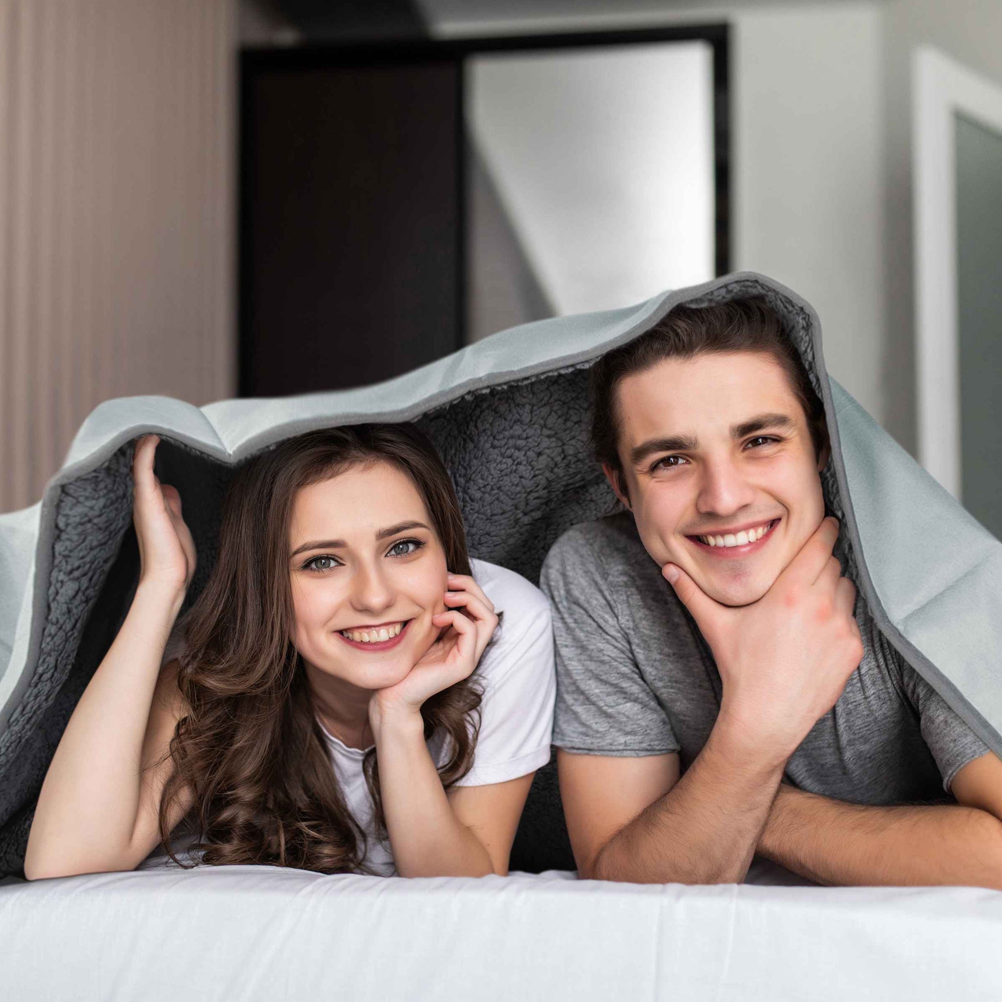 Tirrinia Large Love Throw Couple's Waterproof Blanket 59