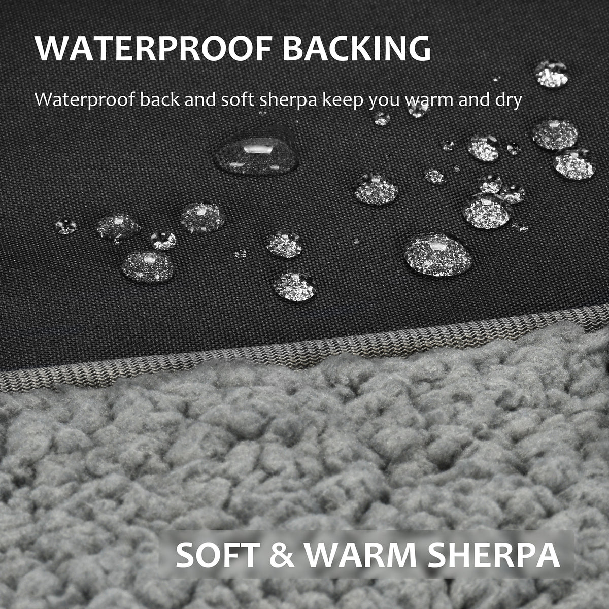 Outdoors Waterproof Throw Blanket for Trip, 66”x 90”