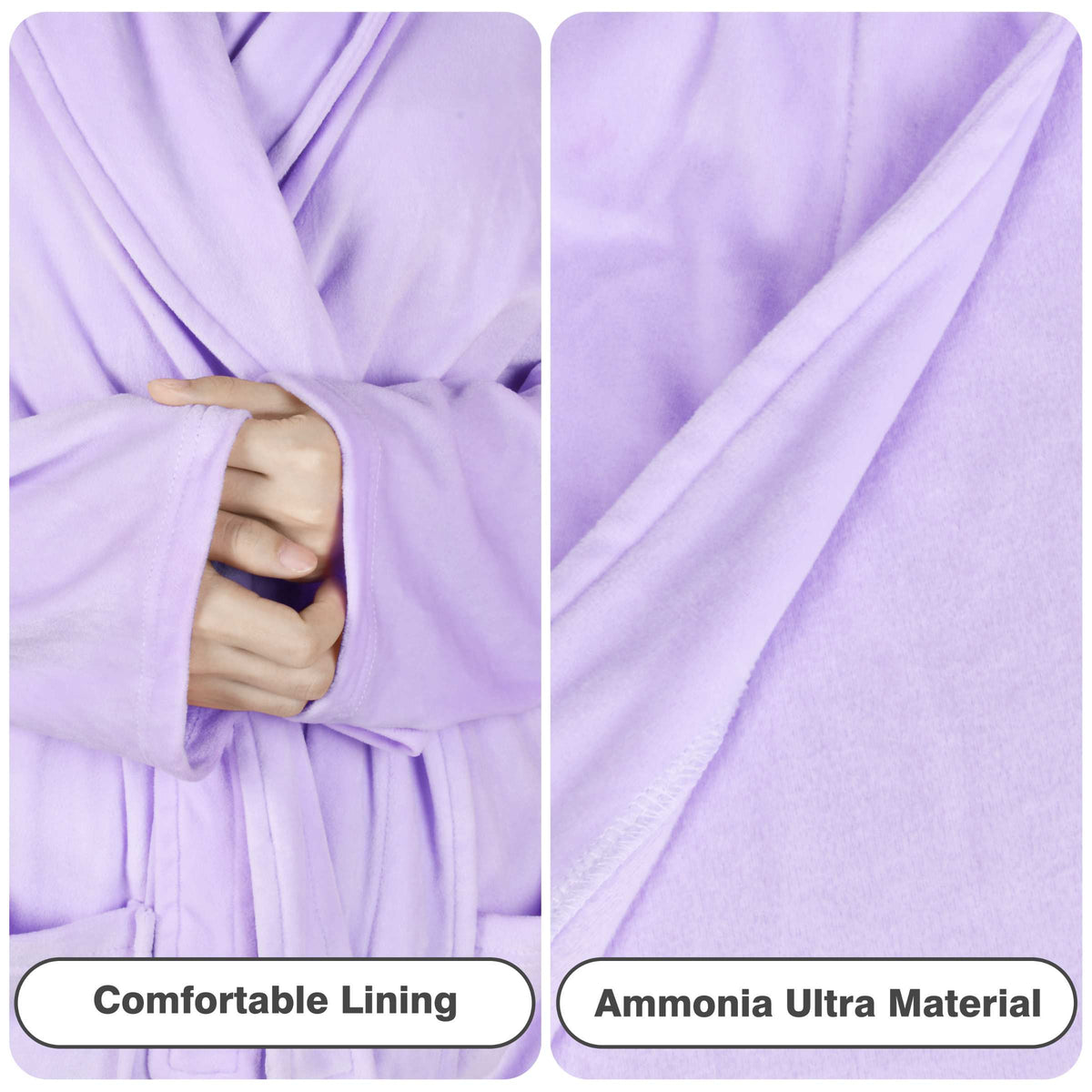 Tirrinia Breathable Comfort All-Season Womens Robe