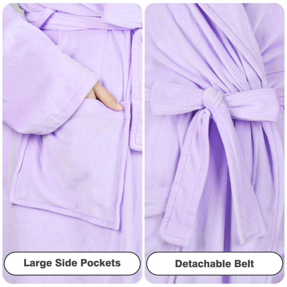 Tirrinia Breathable Comfort All-Season Womens Robe