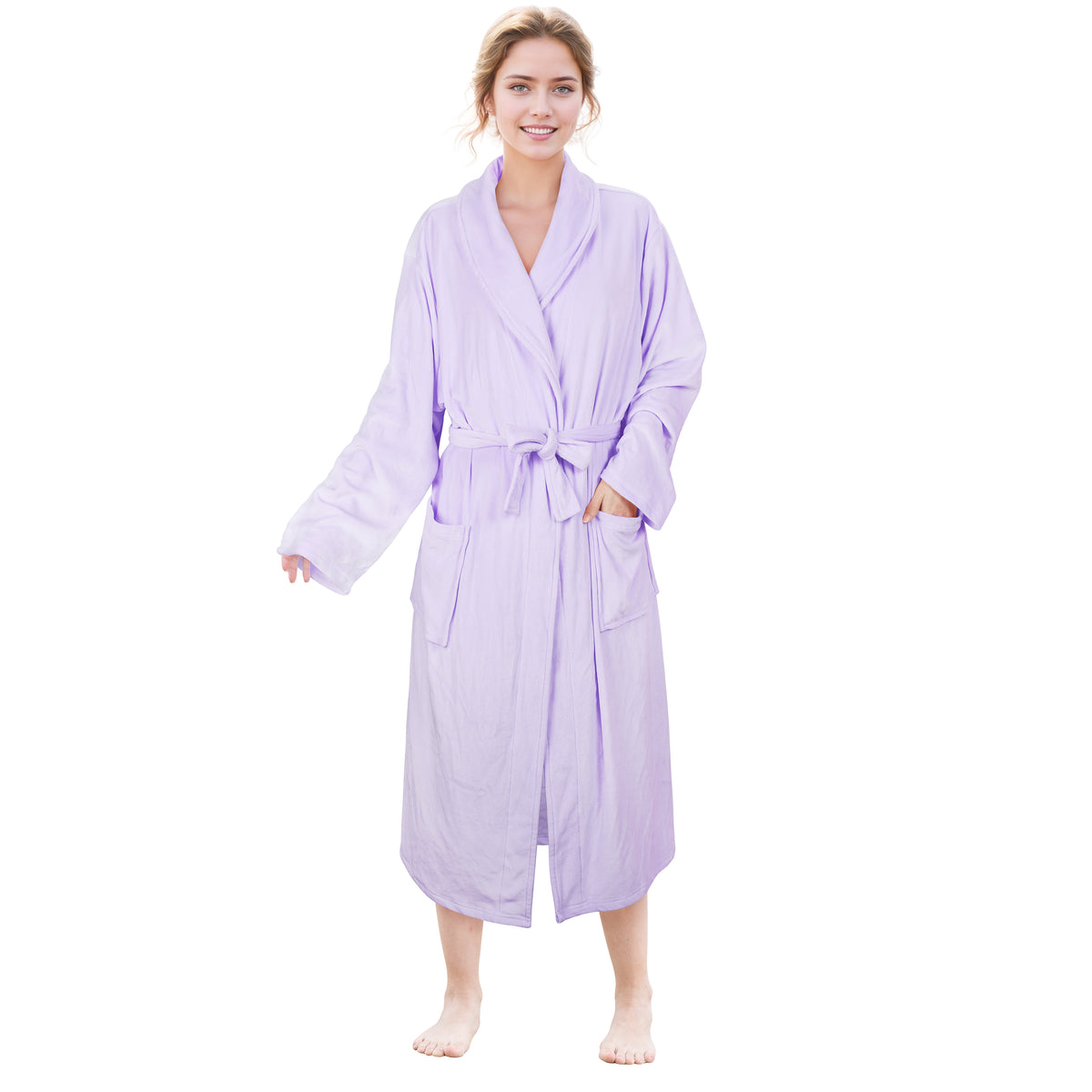 Tirrinia Breathable Comfort All-Season Womens Robe