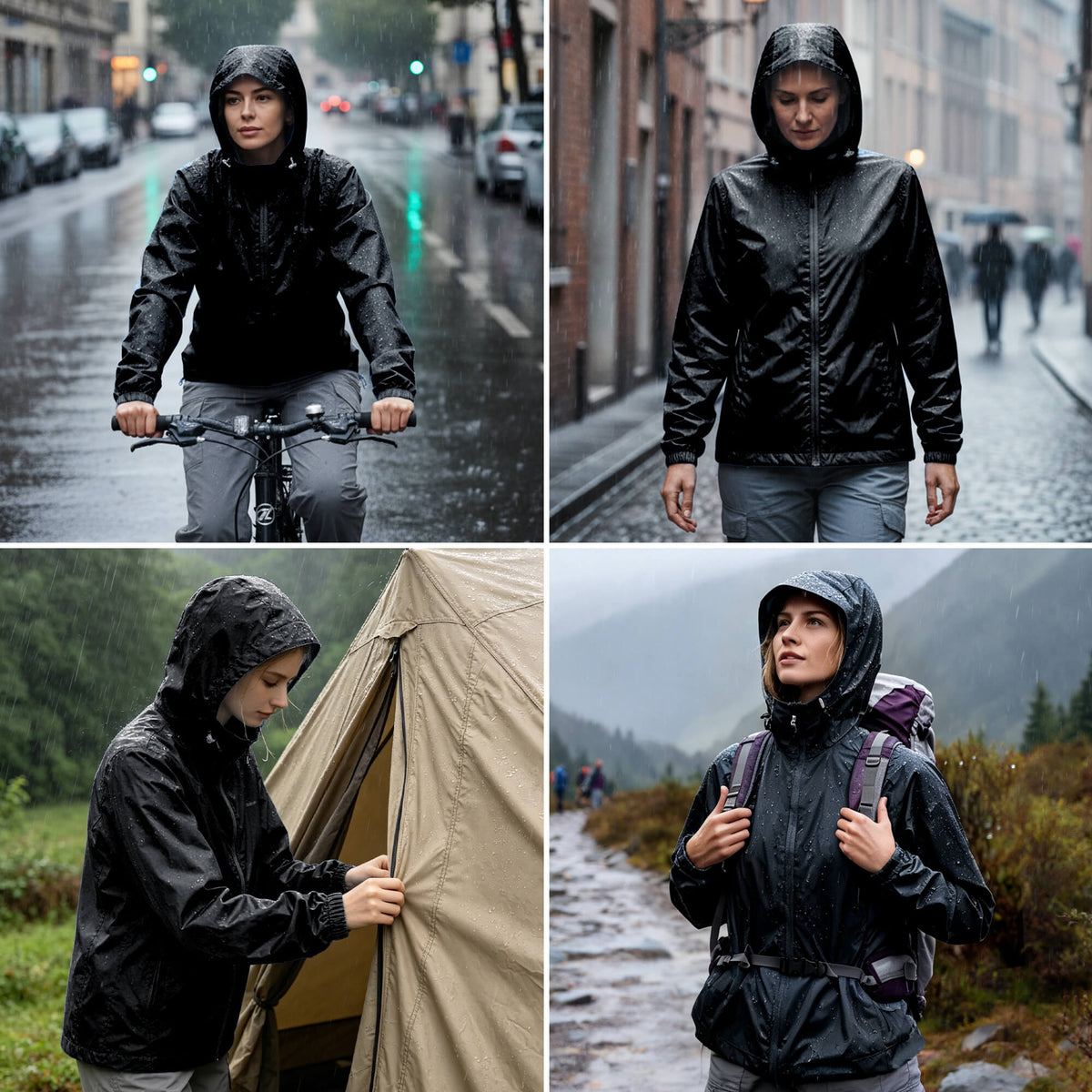 Tirrinia Packable Waterproof Rain Jacket – Lightweight Windbreaker for Travel & Outdoor Adventures newarrivals style