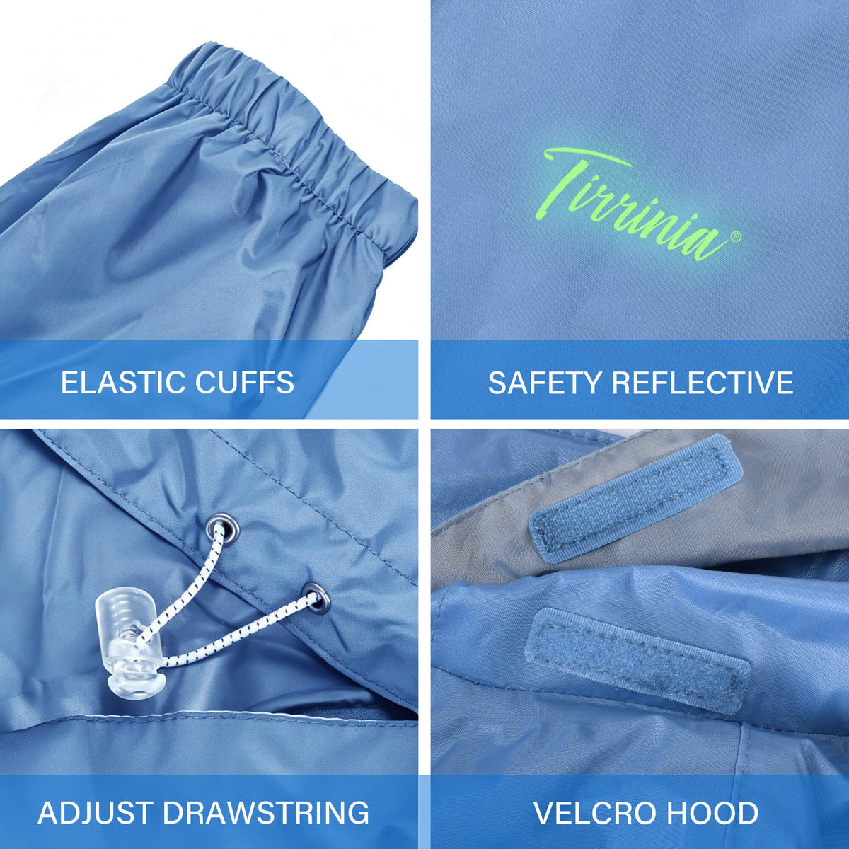 Tirrinia Packable Waterproof Rain Jacket – Lightweight Windbreaker for Travel & Outdoor Adventures newarrivals style