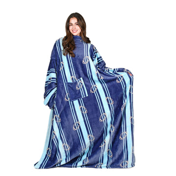 Football Field Blue