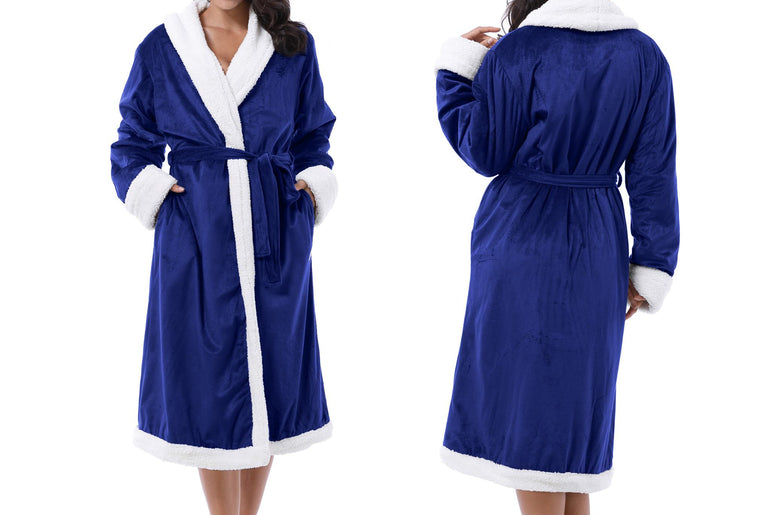Tirrinia Luxurious Sherpa Bathrobe