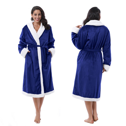 Tirrinia Luxurious Sherpa Bathrobe