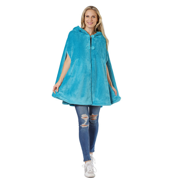 Hooded Cape Wearable Blanket for Summer
