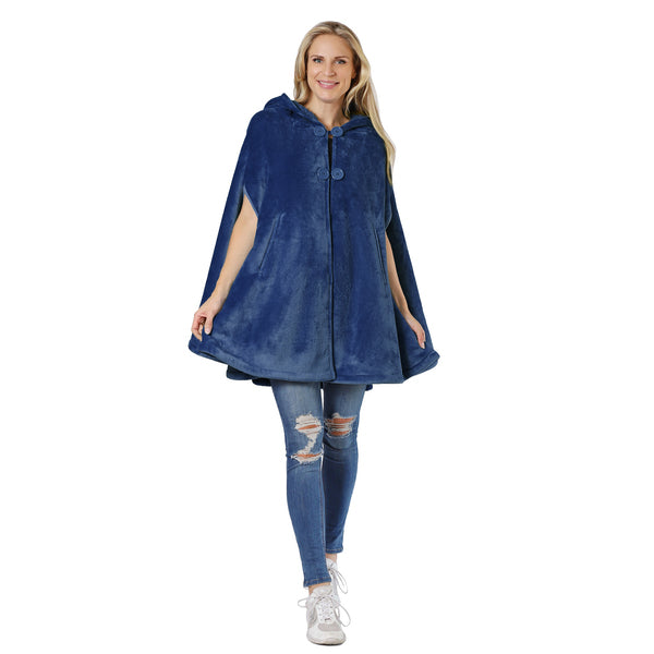 Hooded Cape Wearable Blanket for Summer