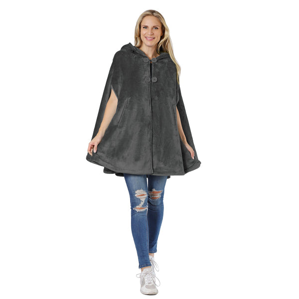 Hooded Cape Wearable Blanket for Summer