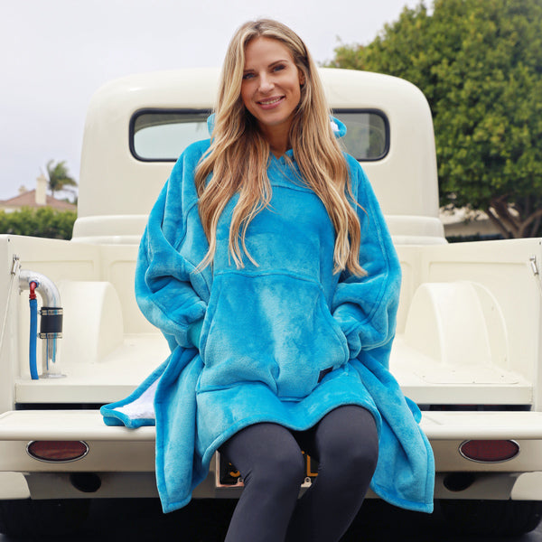 Sherpa Batwing Sleeve Blanket Sweatshirt product image 5