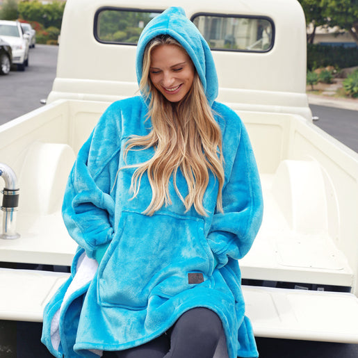 Sherpa Batwing Sleeve Blanket Sweatshirt product image 10