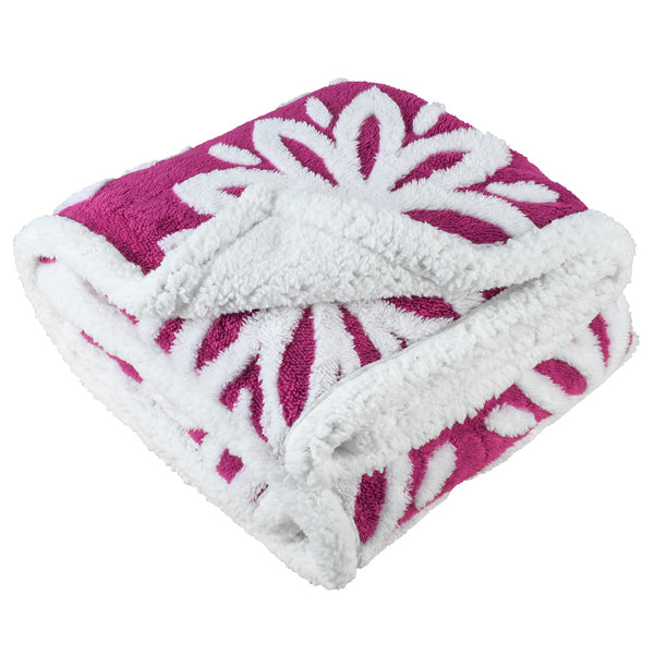 Houndstooth Sherpa Throw Blanket product image 10