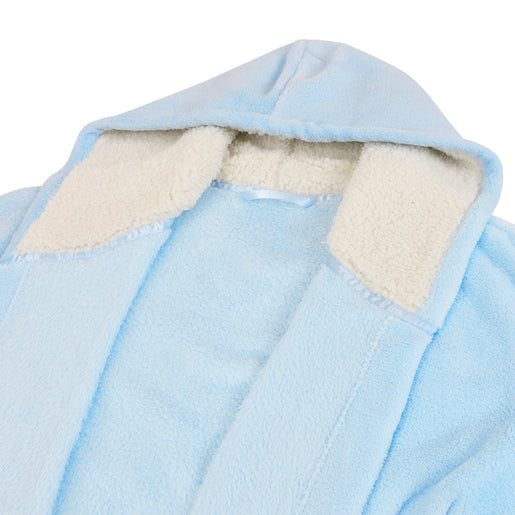 Tirrinia Long Sherpa Robe Hooded with pocket for Women After Shower product image 24