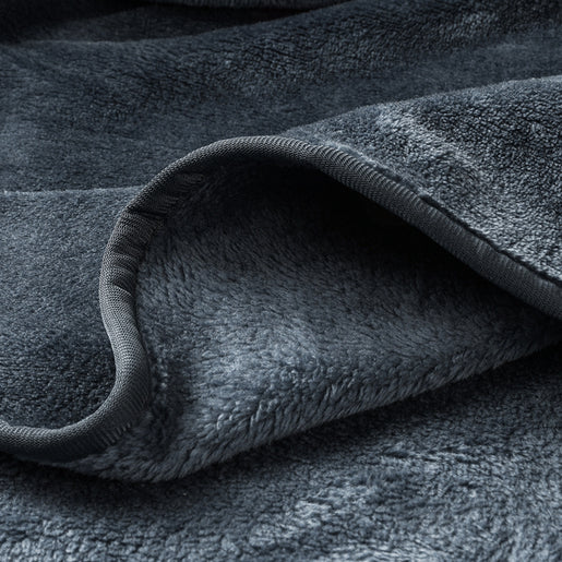 Long Fleece Wearable Poncho Blanket