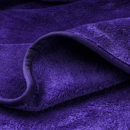 Long Fleece Wearable Poncho Blanket