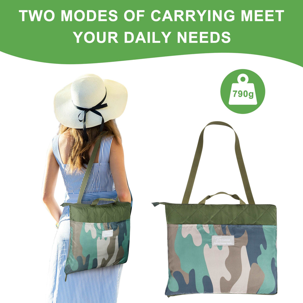 Summer Outdoor Foldable Waterproof Blanket for Picnic, 50‘’ x 60‘’