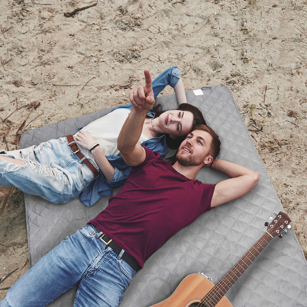 Summer Outdoor Foldable Waterproof Blanket for Picnic, 50‘’ x 60‘’