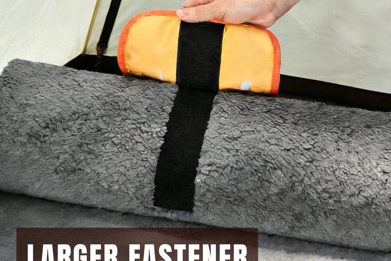 Waterproof Stadium Blanket with Sherpa Lining for Stadium 51''×59''