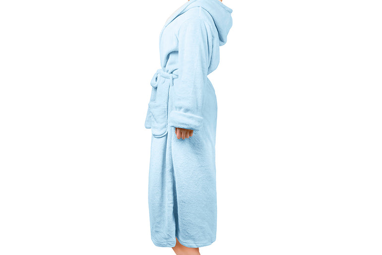 Tirrinia Long Sherpa Robe Hooded with pocket for Women After Shower product image 5