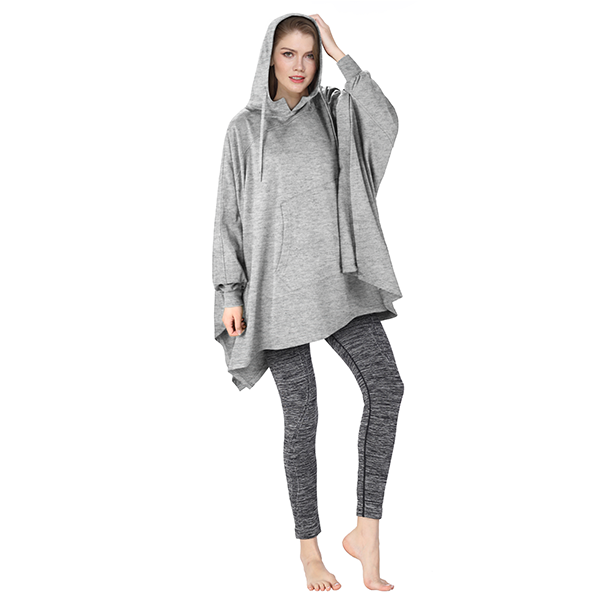 Thin Batwing Sleeve Blanket Sweatshirt for All Seasons detail view