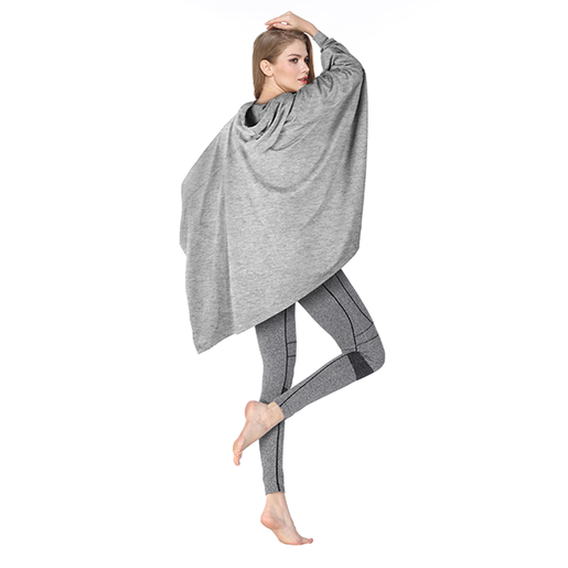 Thin Batwing Sleeve Blanket Sweatshirt for All Seasons Thin style