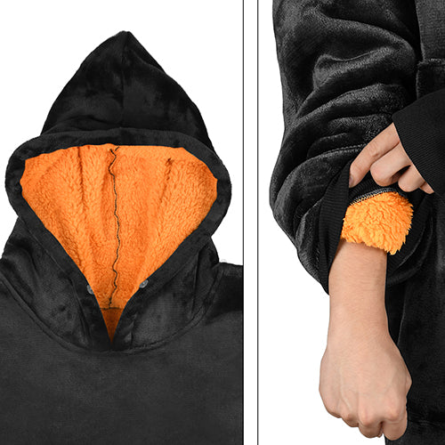 Sports Unisex Oversize Blanket Sweatshirt side view
