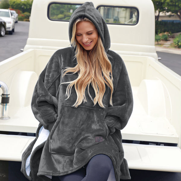 Sherpa Batwing Sleeve Blanket Sweatshirt product image 12